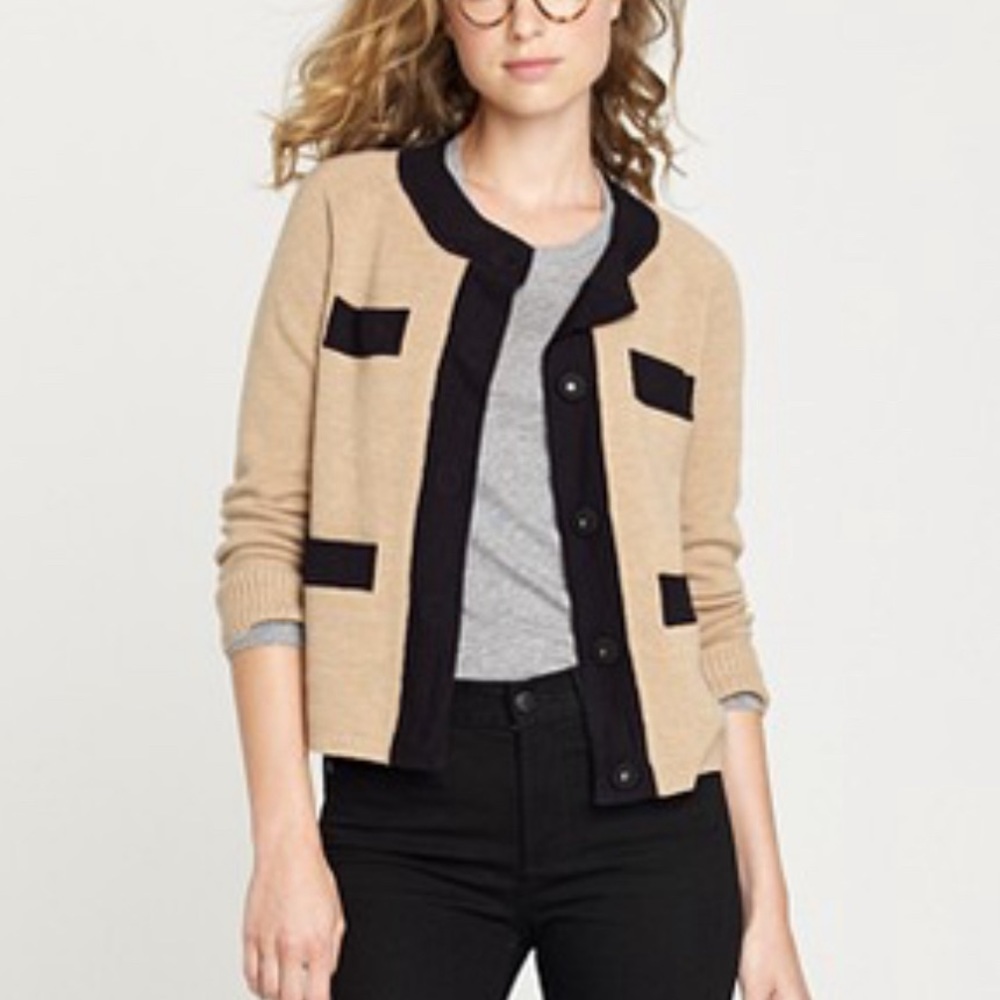 J.Crew Colorblock Lady Cardigan